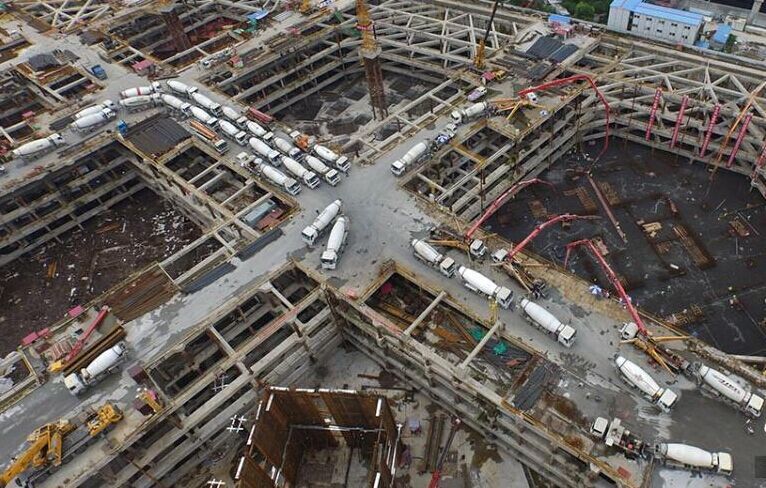 混凝土、泵車、攪拌車