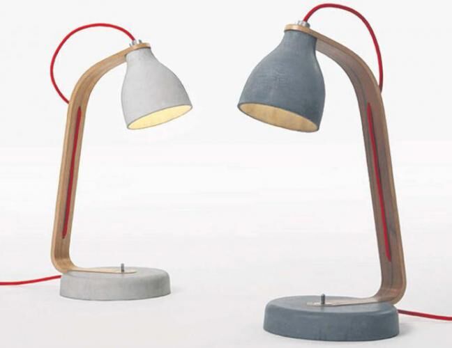 混凝土、Heavy Desk桌燈