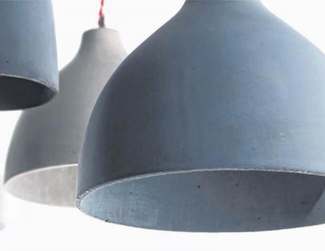 混凝土、Heavy燈罩