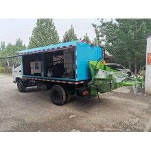  車載式雙噴頭濕噴機(jī)，車載式濕噴臺(tái)車，雙噴頭混凝土濕噴臺(tái)車