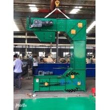 耐高溫1000°Z型提升機，全封閉，無揚塵，可實現(xiàn)多點進料