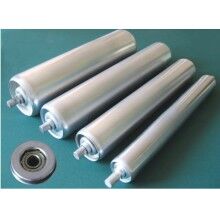 鍍鋅滾筒加工、無動力鍍鋅滾輪加工，定做滾輪